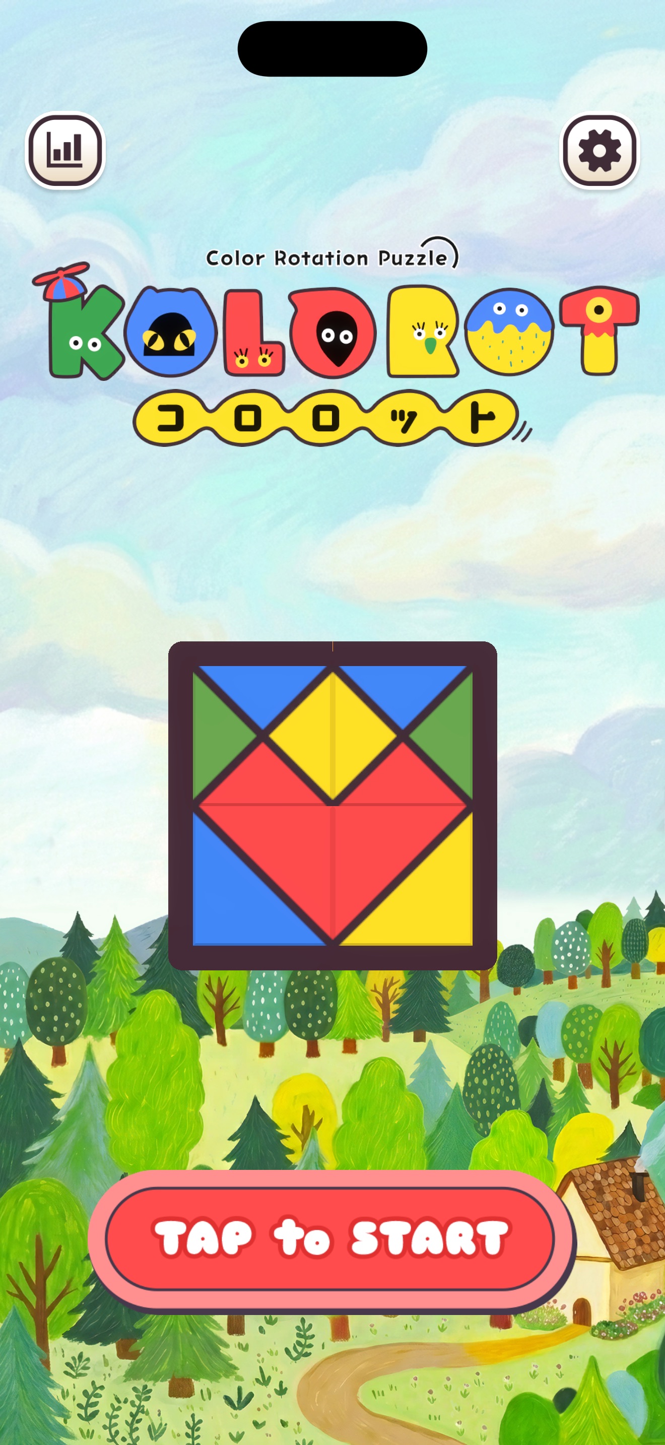 コロロットのゲーム画面 1